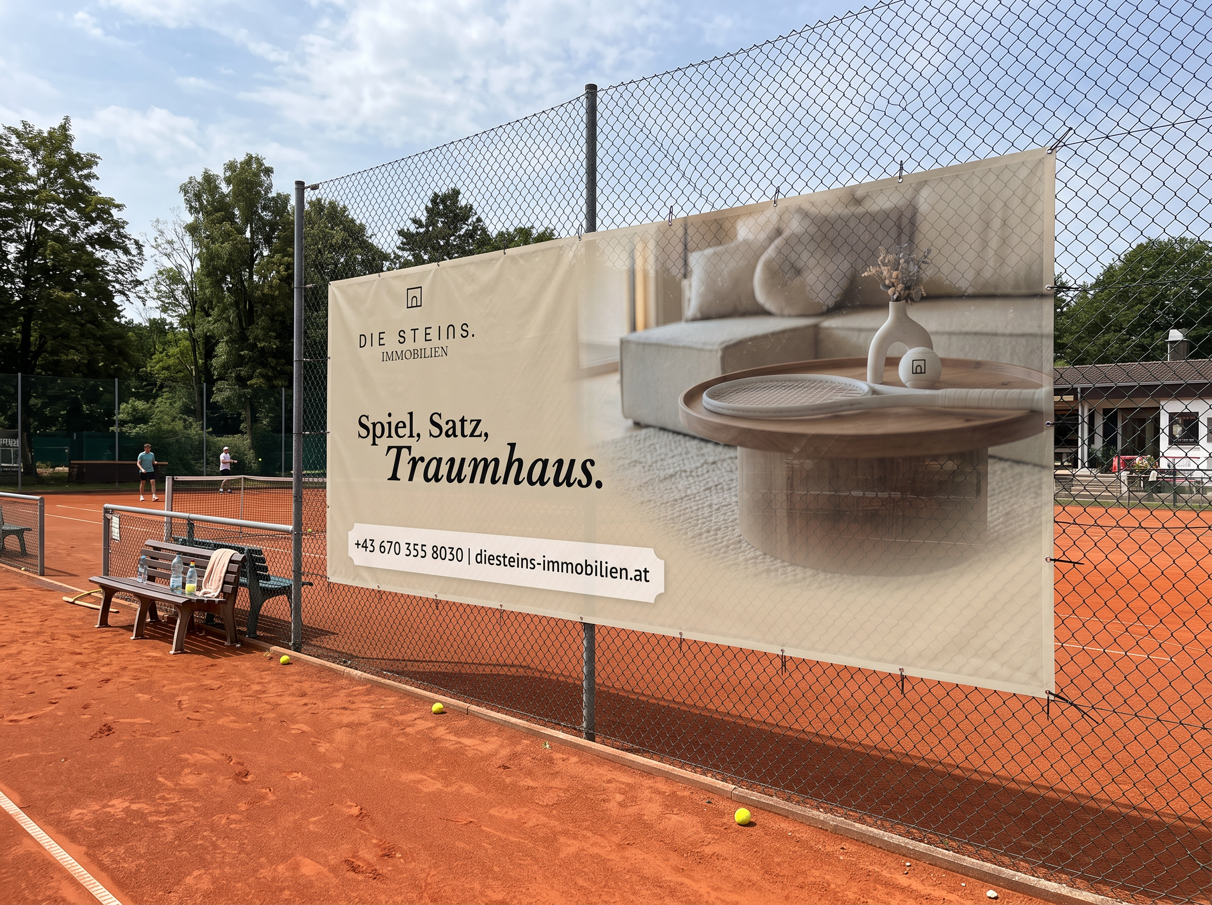 Die Steins Immobilien Banner